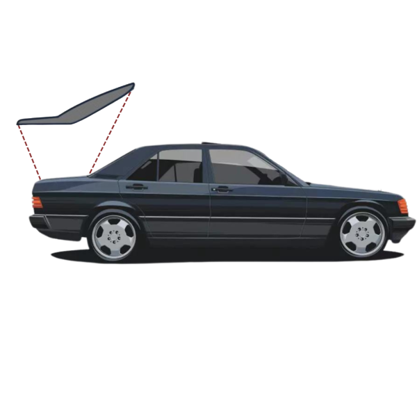 Dichtung Koffer- Laderaumklappe (für Mercedes W201 190er)