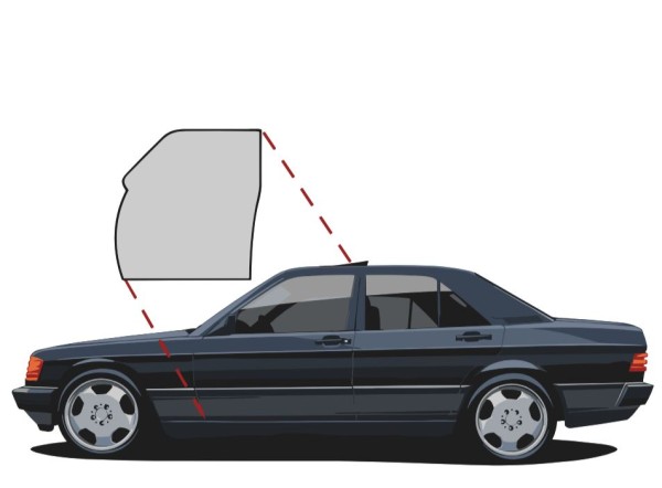 Door Seals (for Mercedes 190 W201)