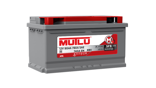 MUTLU Automotive battery 12V 80Ah SFB