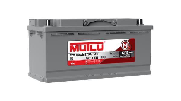 MUTLU Automotive battery 12V 110Ah SFB