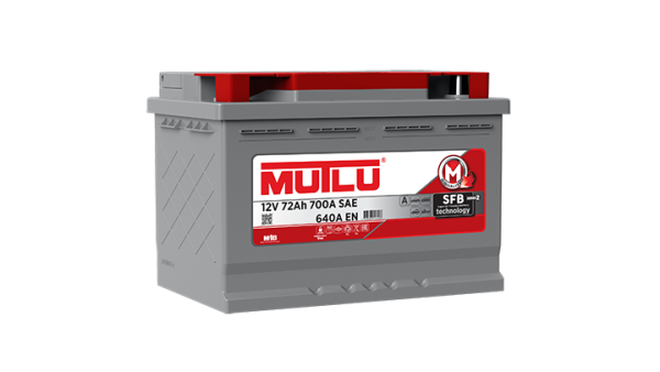 MUTLU Automotive battery 12V 72Ah SFB