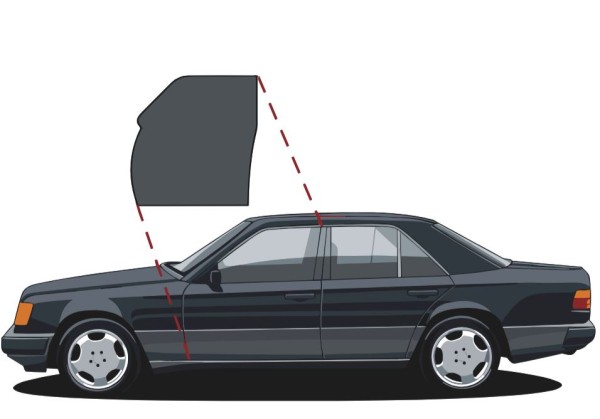 Türdichtungen (für Mercedes W124 E-Klasse)